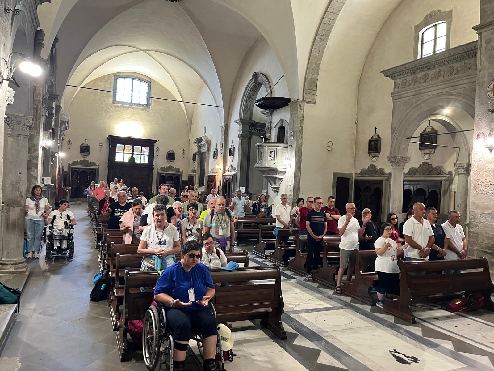 Il rientro da Roma sulle orme di San Francesco
