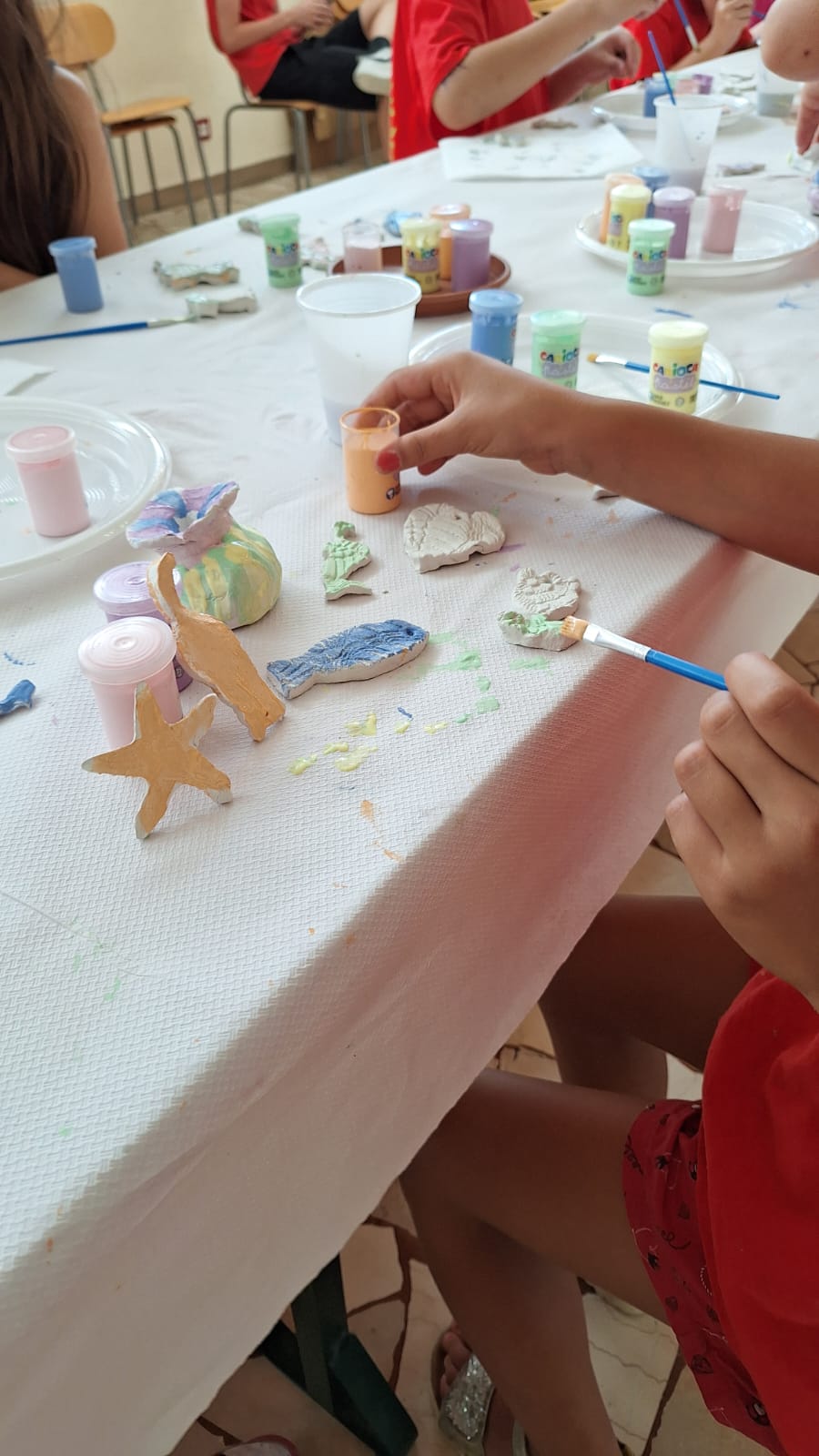 Al Centro Estivo di San Giorgio va in scena un laboratorio di “quasi ceramica”
