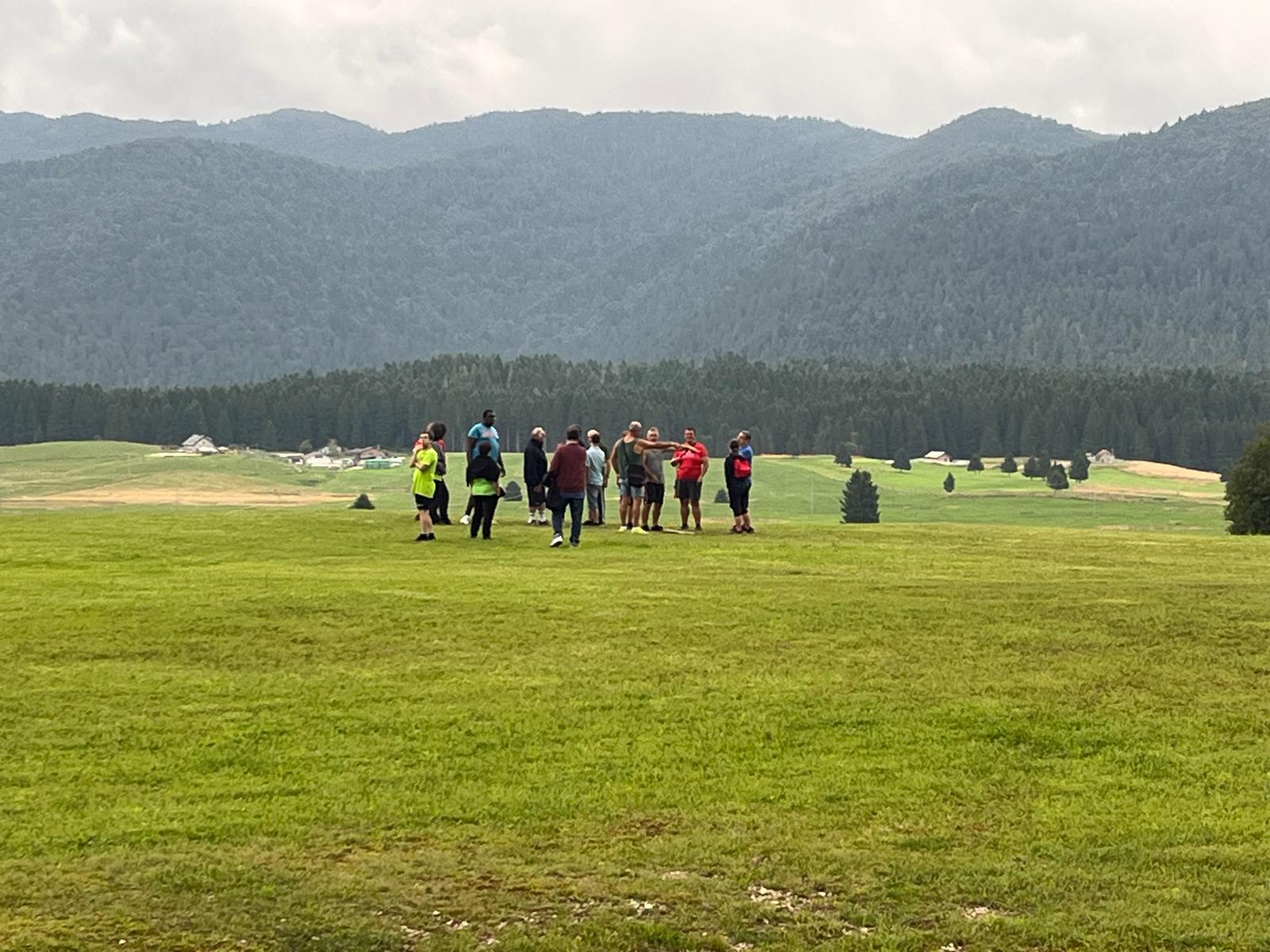 I Passeri in Cansiglio per un allenamento… da lupi! I Passeri in Cansiglio per un allenamento… da lupi!