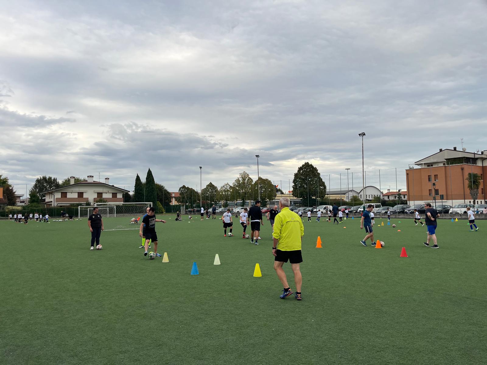 Primo allenamento del progetto Ability Vigontina Primo allenamento del progetto Ability Vigontina