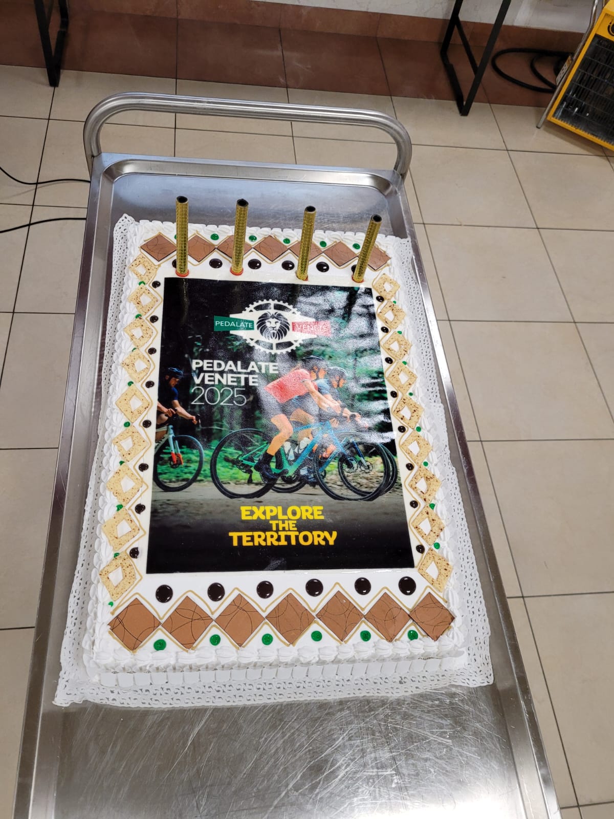 Gli amici di “Pedalate Venete” anche quest'anno ospiti a cena del Centro Paolo VI