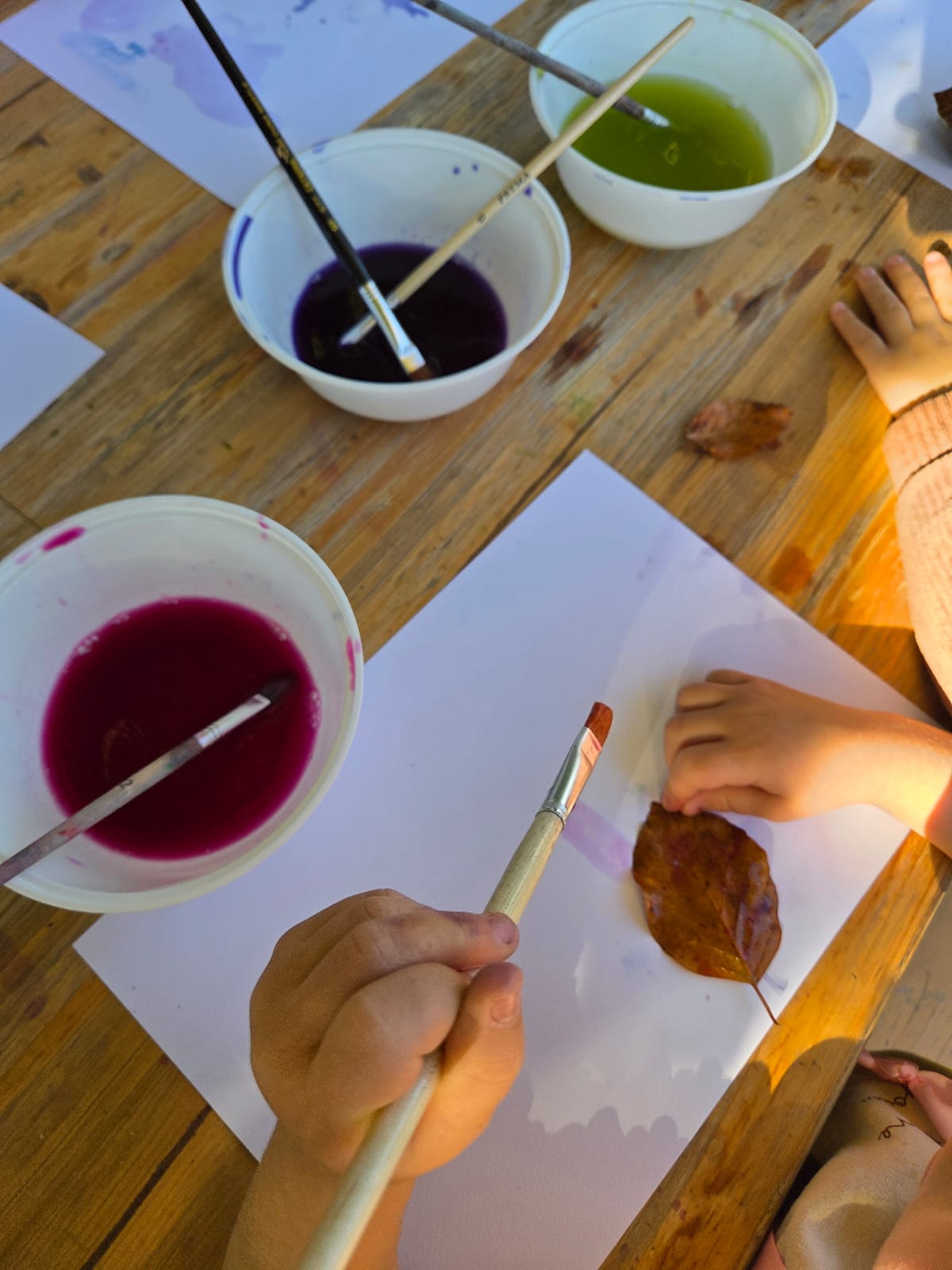 I bimbi della Scuola Materna di Vaccarino al “Parco del Passero”